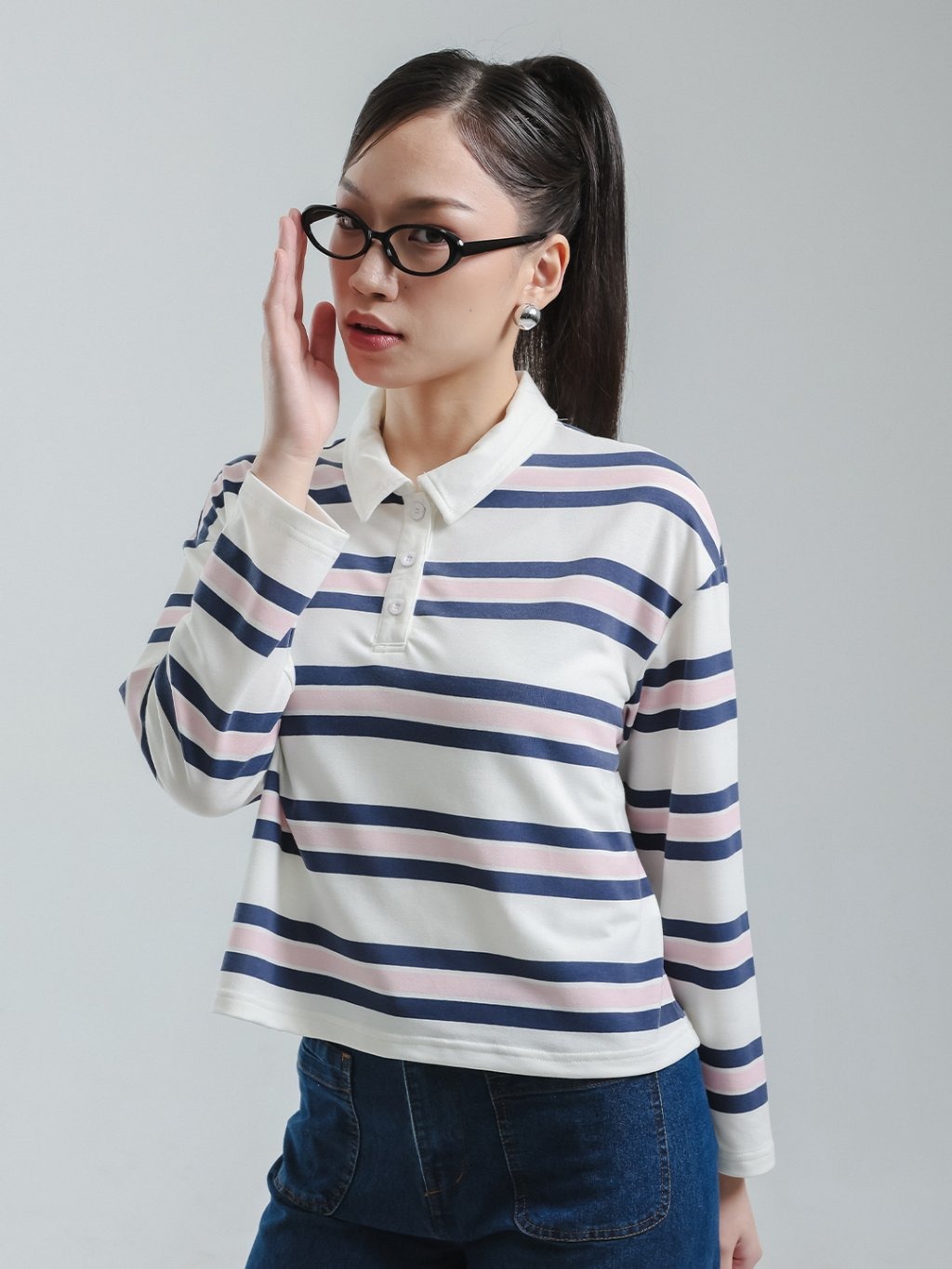 EXIT Avelyn Tshirt | Kaos Wanita - Atasan Lengan Panjang