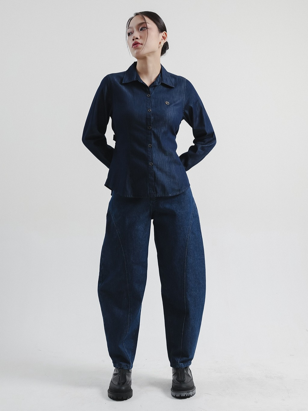 Karasya Blouse Denim