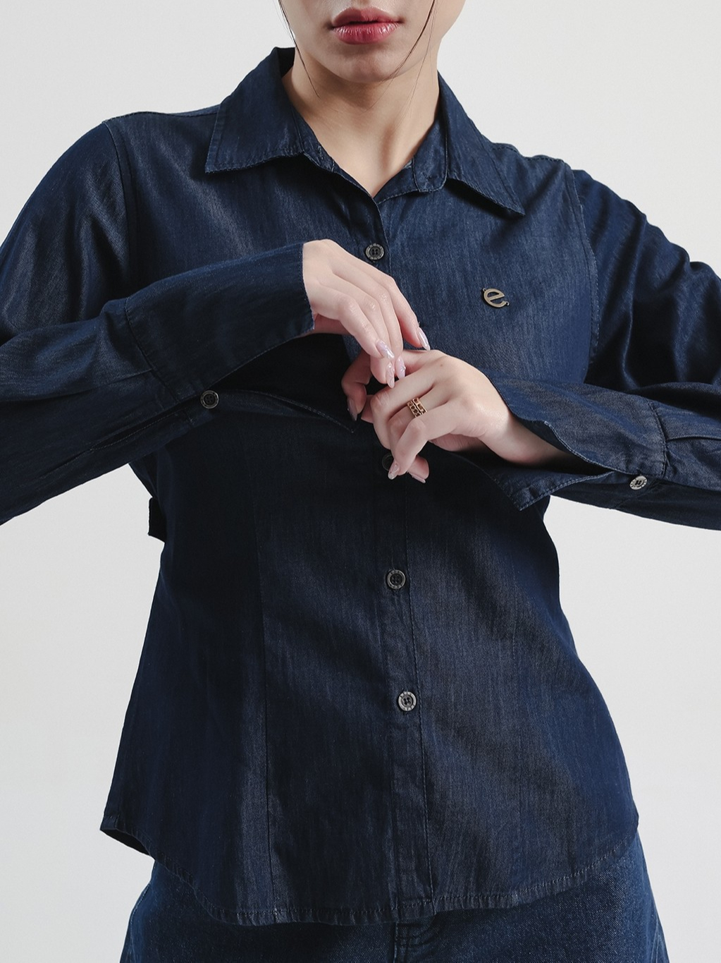 Karasya Blouse Denim