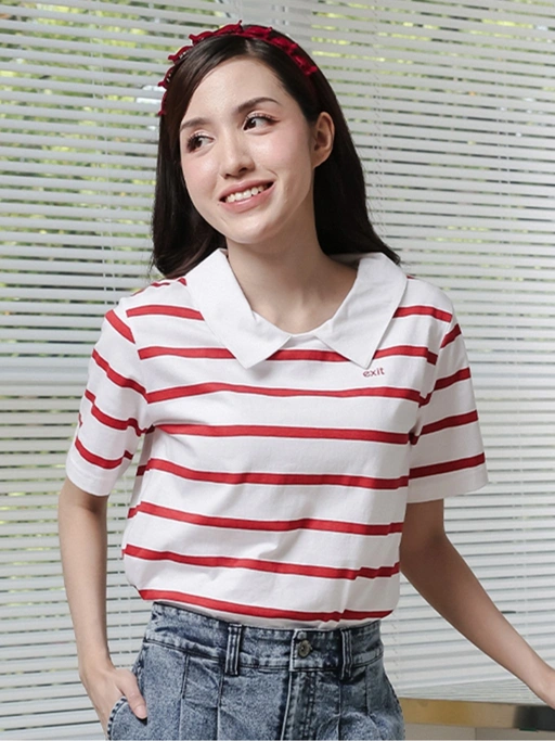 Jeslyn Stripe Top