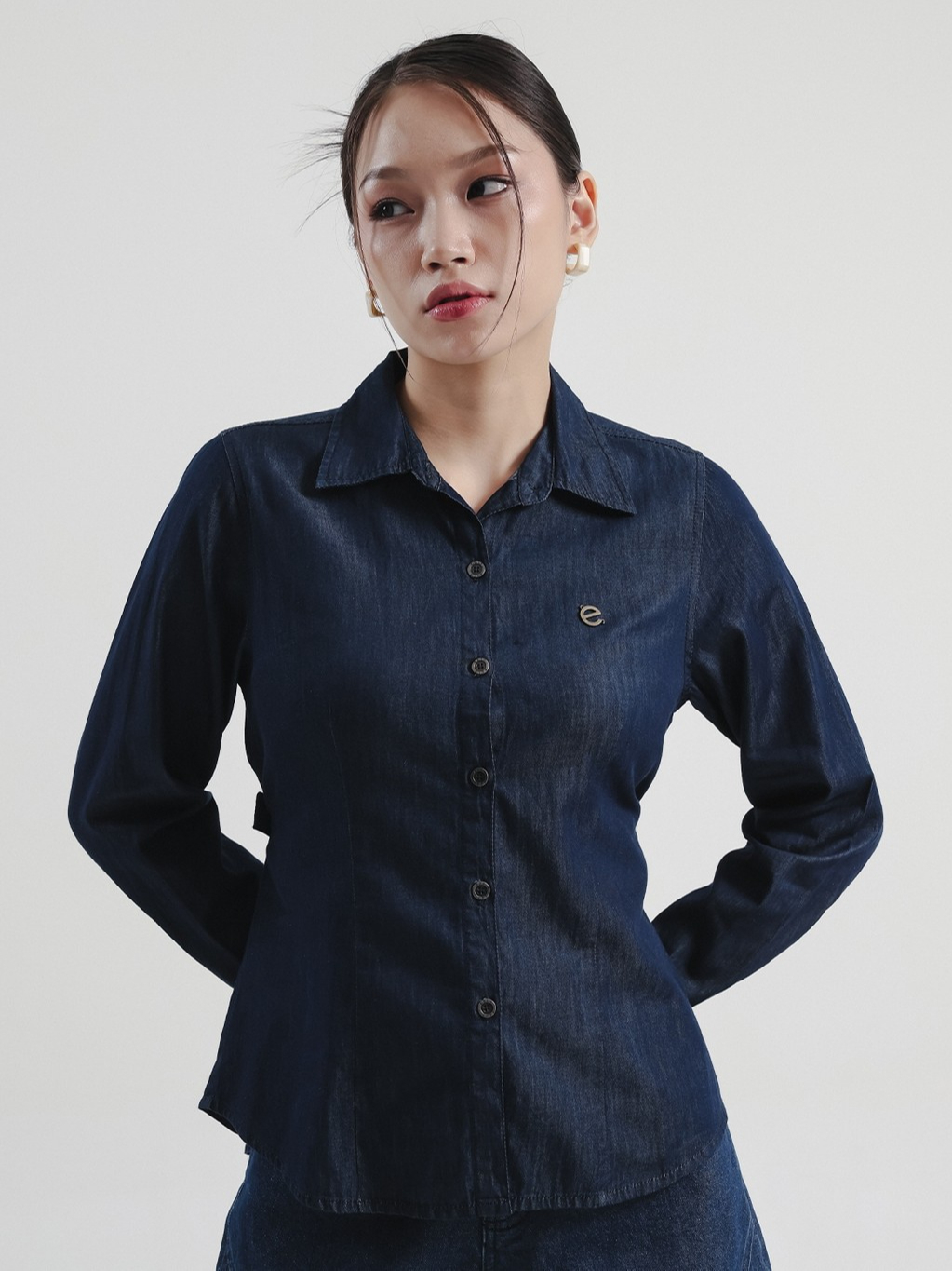 Karasya Blouse Denim
