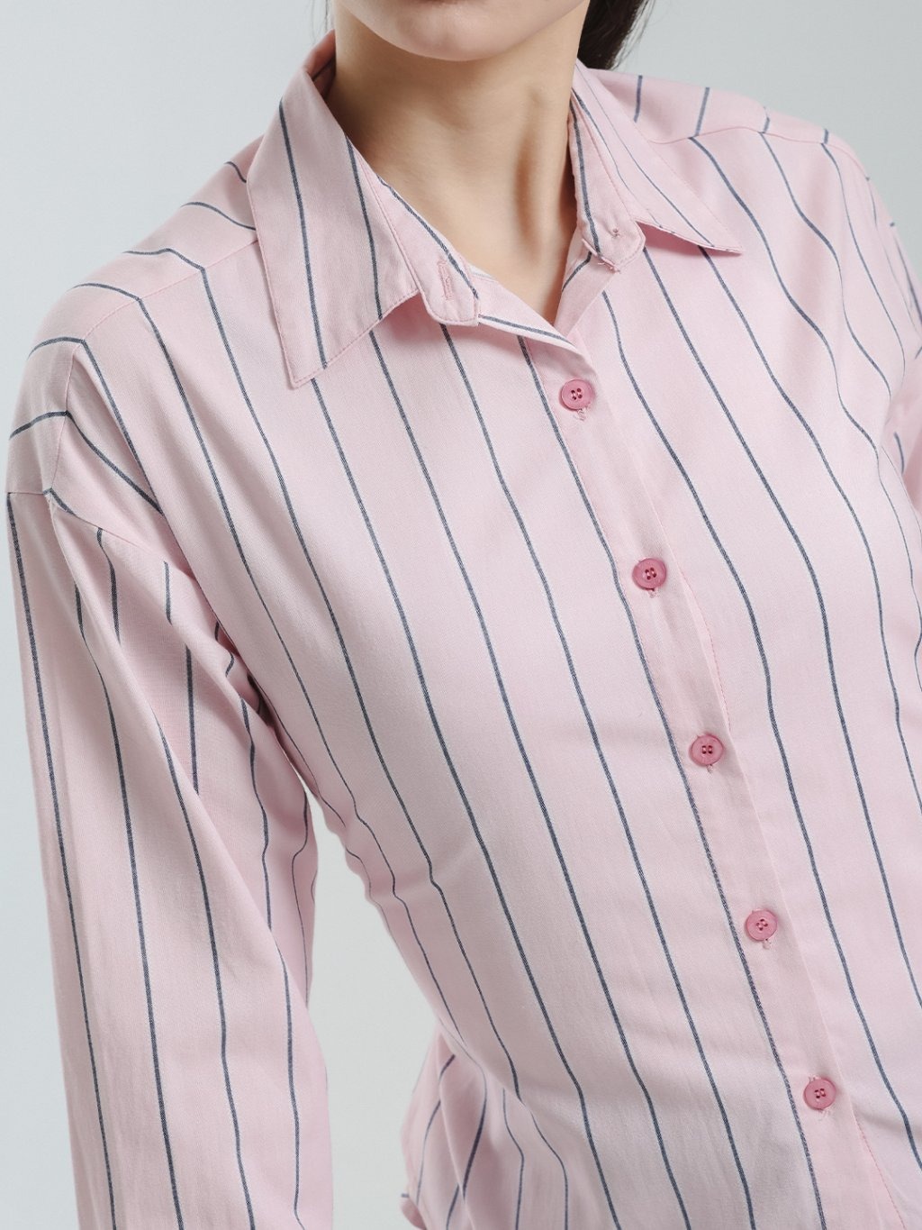 EXIT Kiara Blouse | Kemeja Wanita - Atasan Lengan Panjang