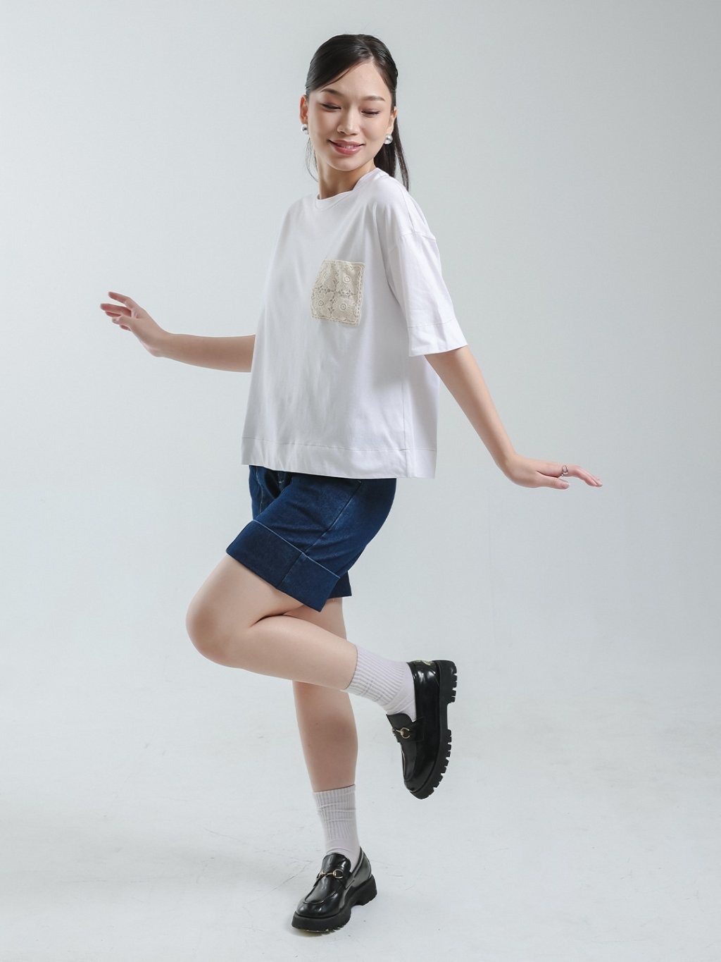 EXIT Raina Tshirt | Kaos Wanita -  Atasan Lengan Pendek