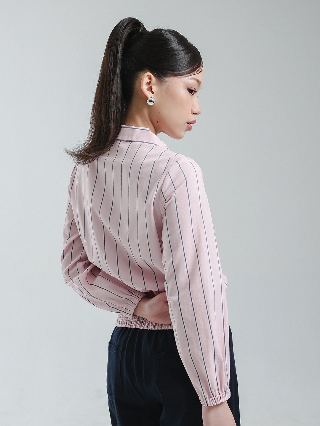 EXIT Valerie Blouse | Kemeja Wanita - Atasan Lengan Panjang