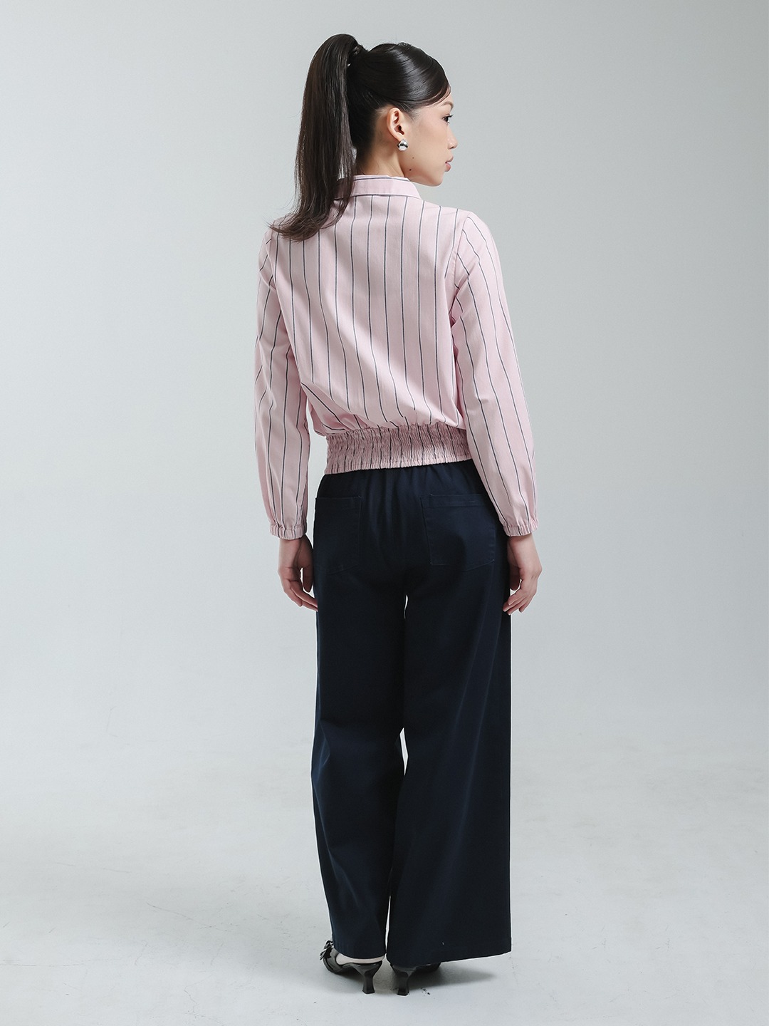 EXIT Valerie Blouse | Kemeja Wanita - Atasan Lengan Panjang