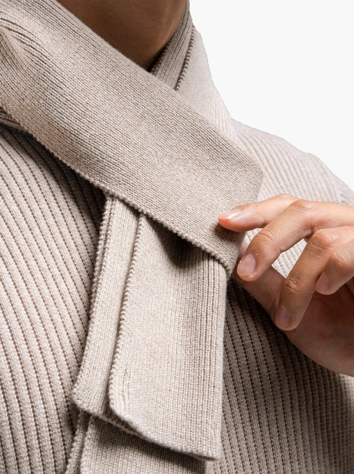 Image of Choco Basic Cotton Scarf