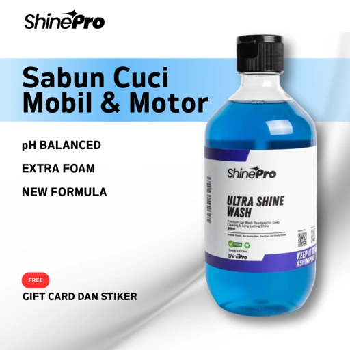 Image of Sabun Cuci Kendaraan Mobil dan Motor - Ultra Shine Wash ShinePro