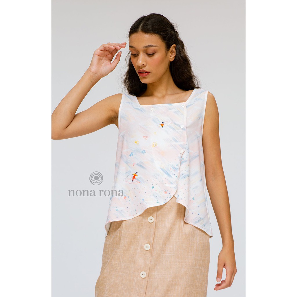 Nona Rona Special Bundling - Melali Tank Top & Mask