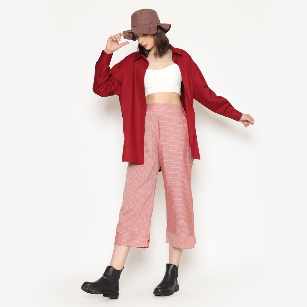 Nona Rona Kusuma Pants Red