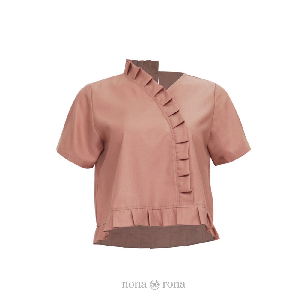 (Free Gift) Nona Rona Gia Top Dusty Pink