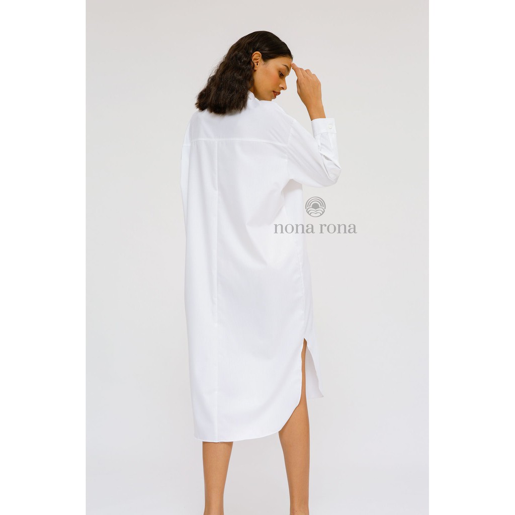 Nona Rona Adya Dress White
