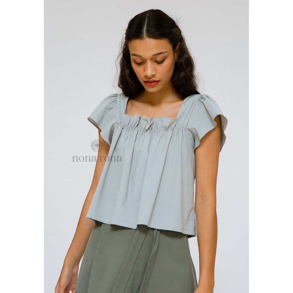 Nona Rona Moss Top - Atasan Wanita