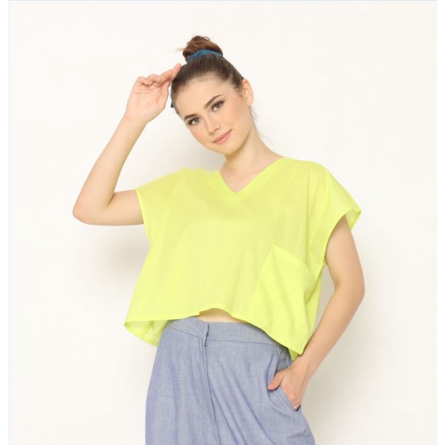Nona Rona Special Bundling - Blaire Top Lime & Iris Pants