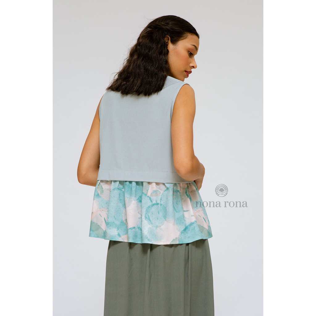 Nona Rona Splatter Top - Atasan Wanita