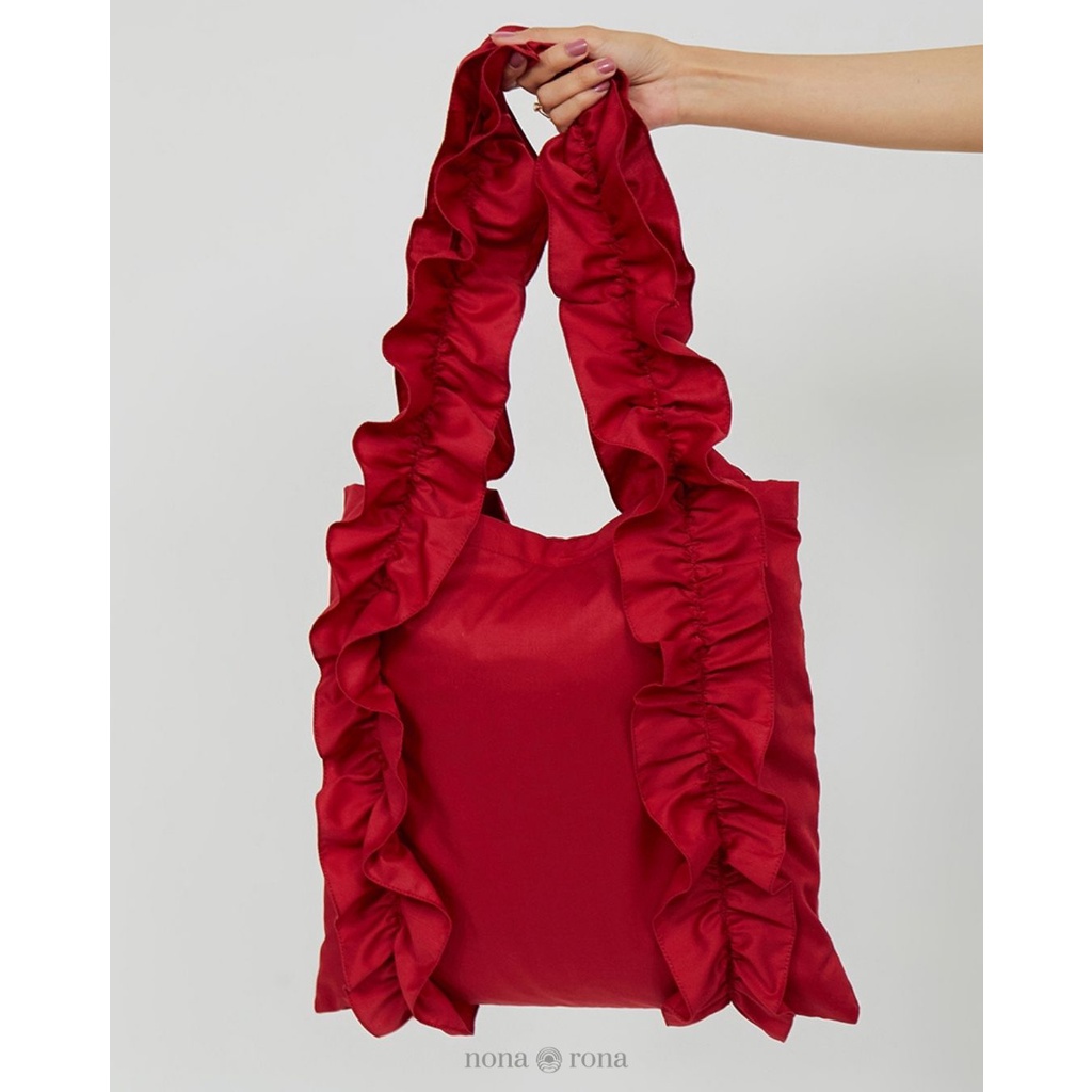 Nona Rona Scarlet Tote Bag - Tas Wanita
