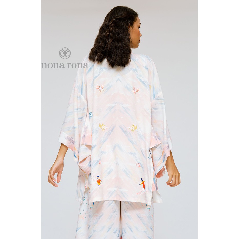 Nona Rona Melali Kimono - Outer Wanita