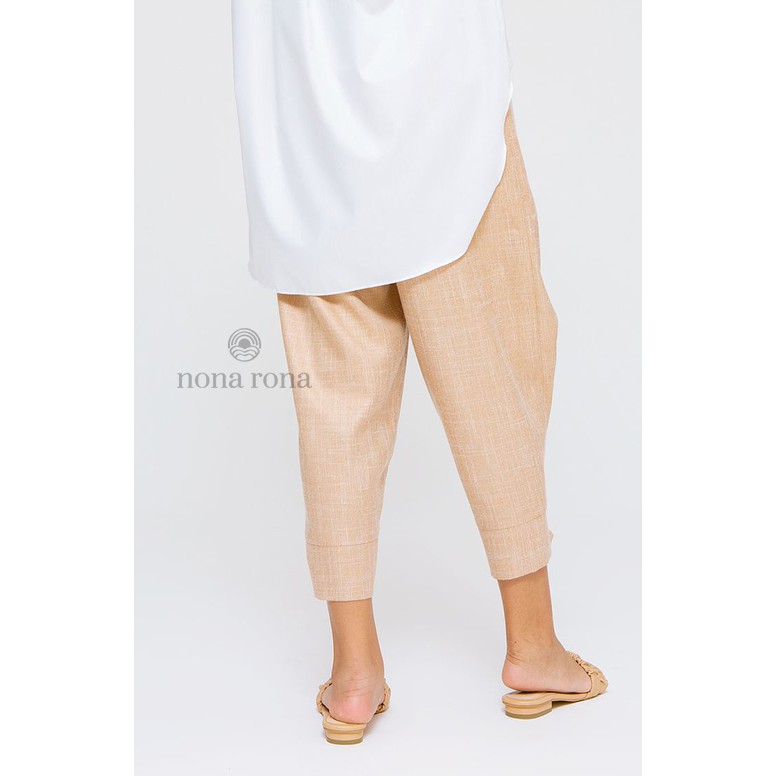 Nona Rona Rhye Pants Champagne - Celana Wanita