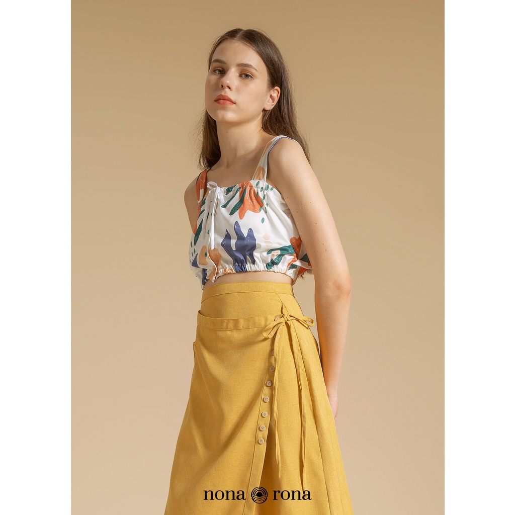 Nona Rona x Chikigo - Salira Crop Top - Atasan Wanita