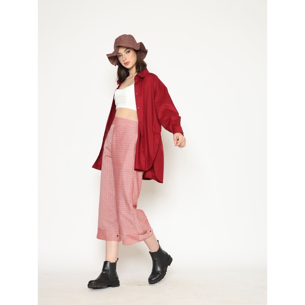 Nona Rona Kusuma Pants Red