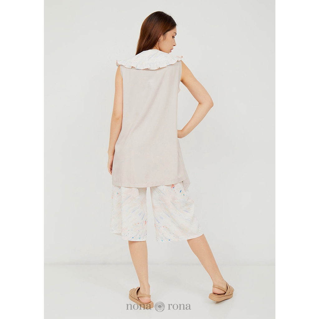 Nona Rona Melali V-Collar Top - Atasan Wanita