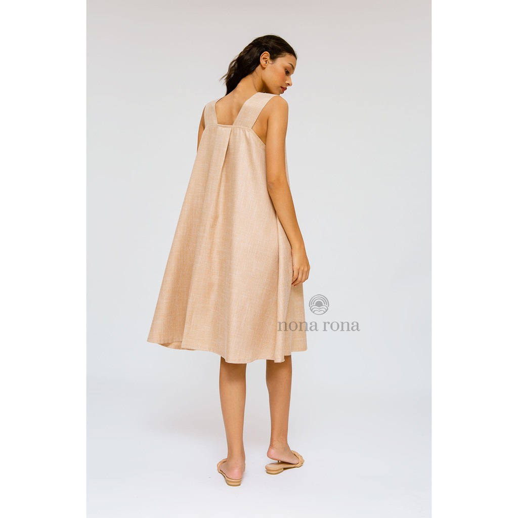 Nona Rona Amyta Dress Champagne (Size S)
