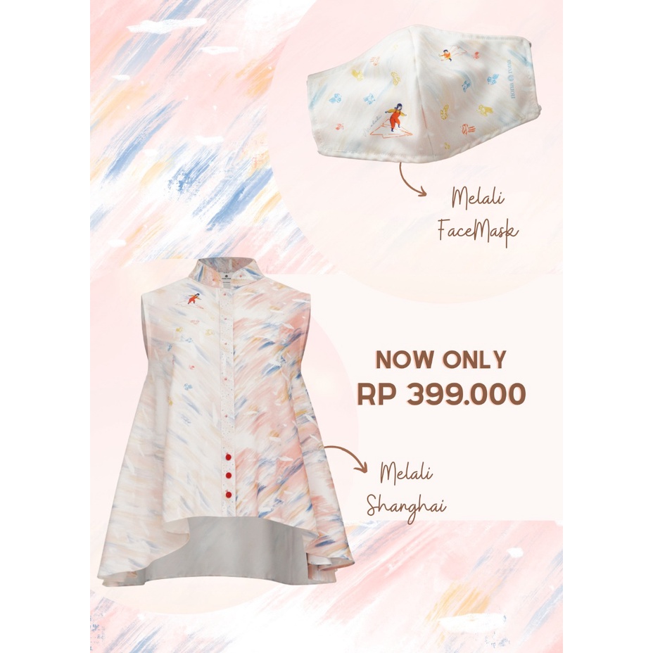Nona Rona Special Bundling - Melali Shanghai & Mask