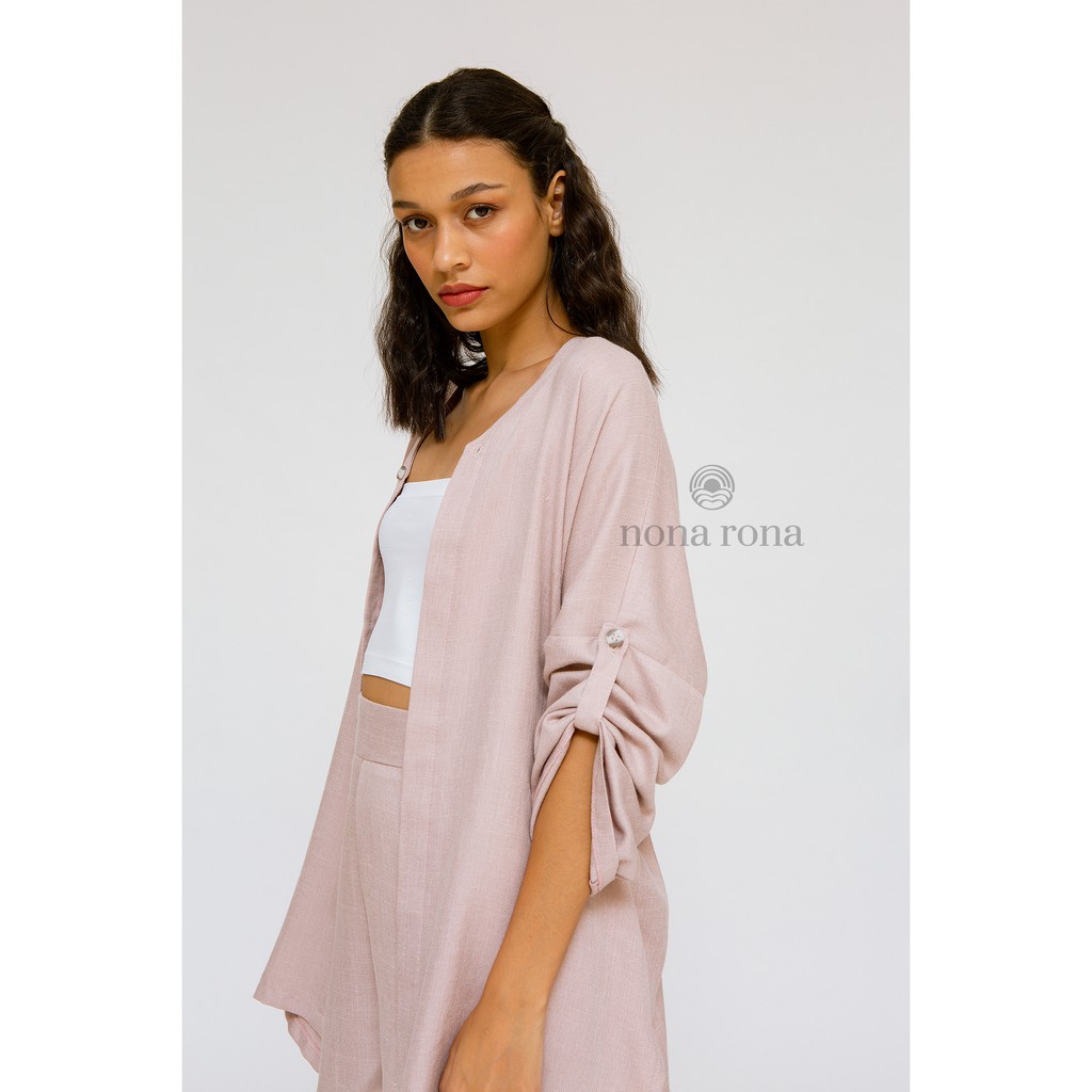 Nona Rona Aretha Top Rose Gold - Atasan Wanita