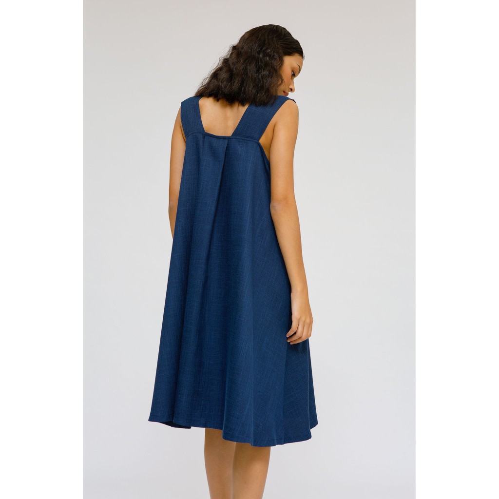 Nona Rona Amyta Dress Navy (Size 2 - L)