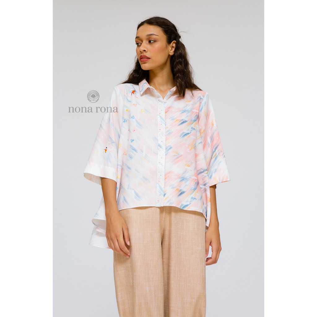 Nona Rona Melali Jo's Shirt - Atasan Wanita