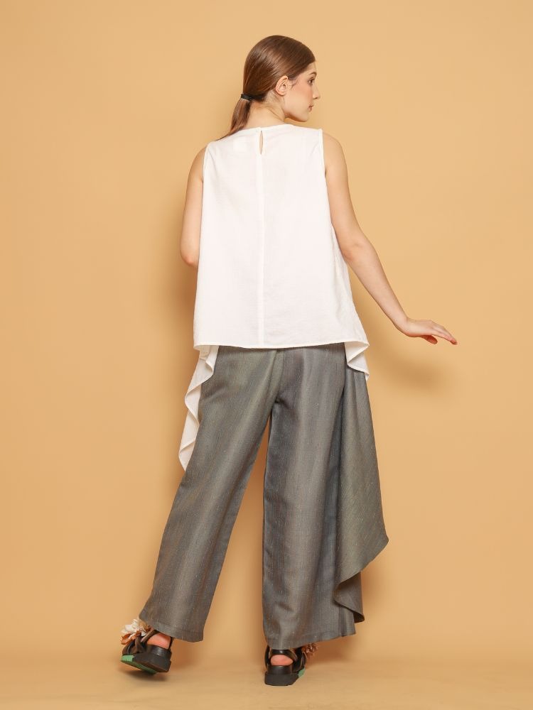Nona Rona Karen Bloom Pant Thyme Green