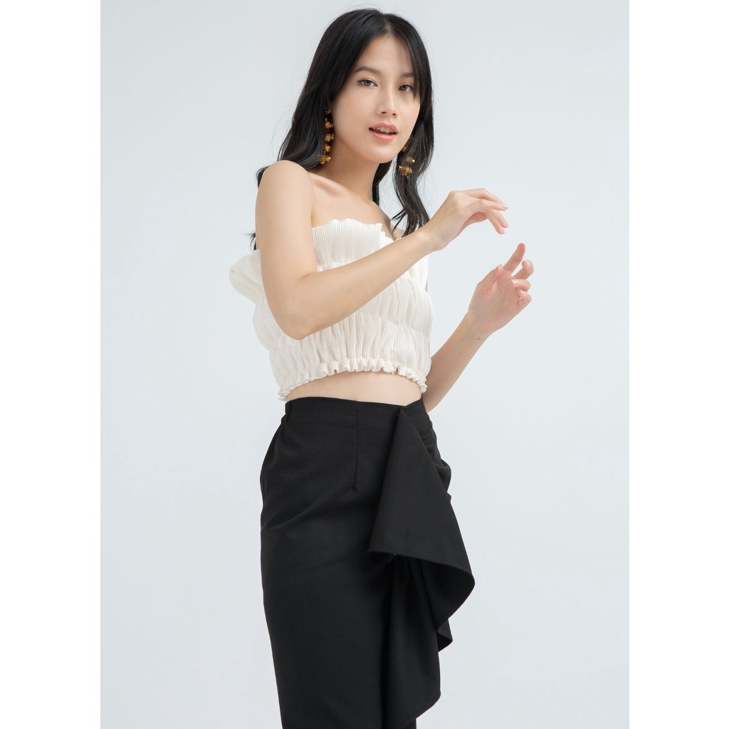 Nona Rona Sara Tube Top Broken White