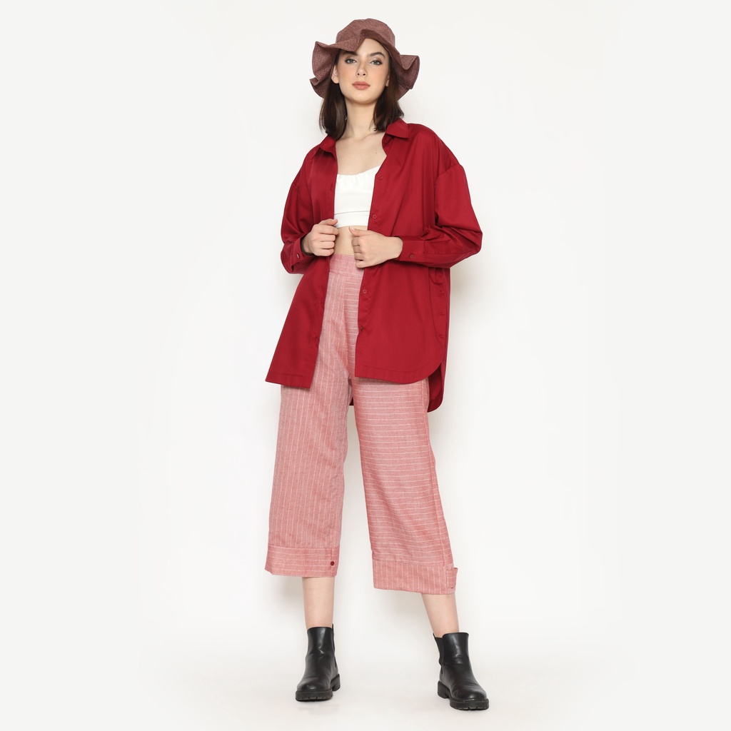 Nona Rona Kusuma Pants Red