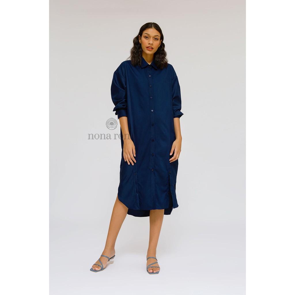 Nona Rona Adya Dress Navy