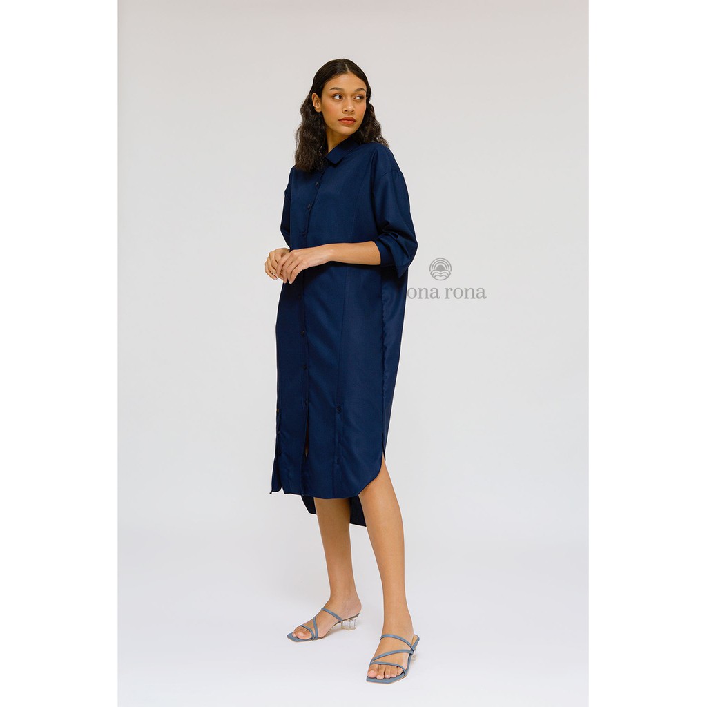 Nona Rona Adya Dress Navy