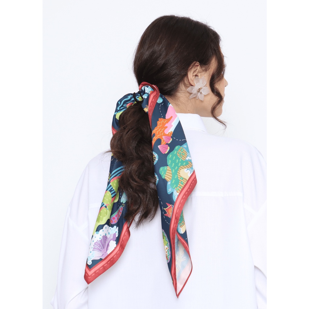 Nona Rona - Plesiran Scarf Red