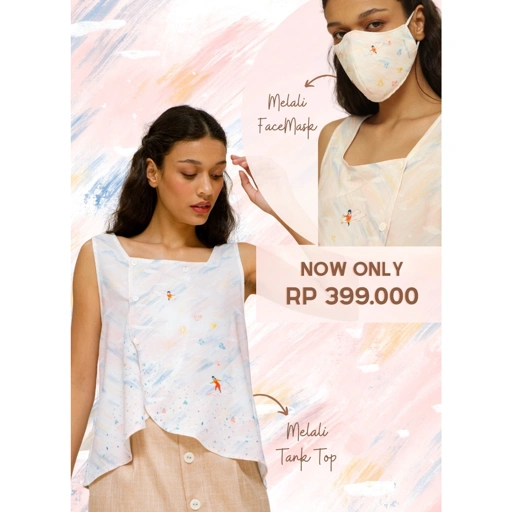 Image of Nona Rona Special Bundling - Melali Tank Top & Mask