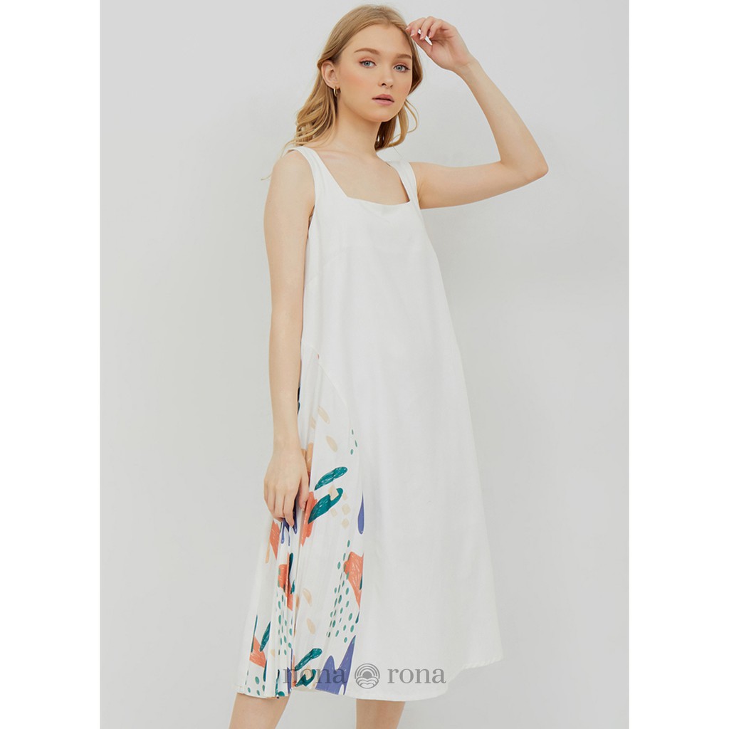 Nona Rona x Chikigo - Salira Dress - White