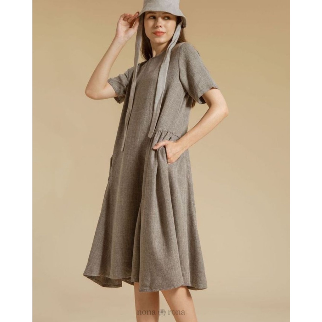 Nona Rona Special Bundling - Reese Dress & Reese Totebag
