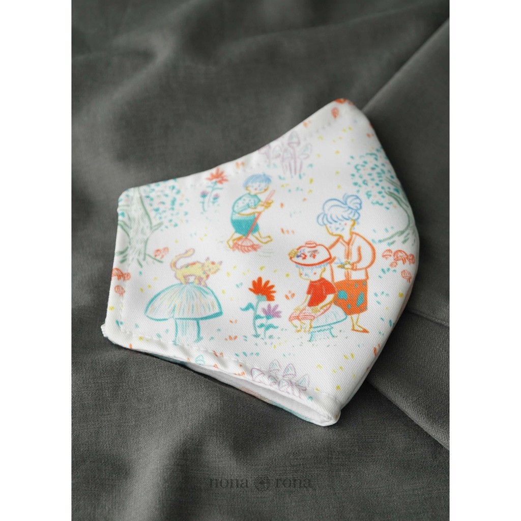 Nona Rona Ing Omah Facemask - Accessories Fashion Wanita
