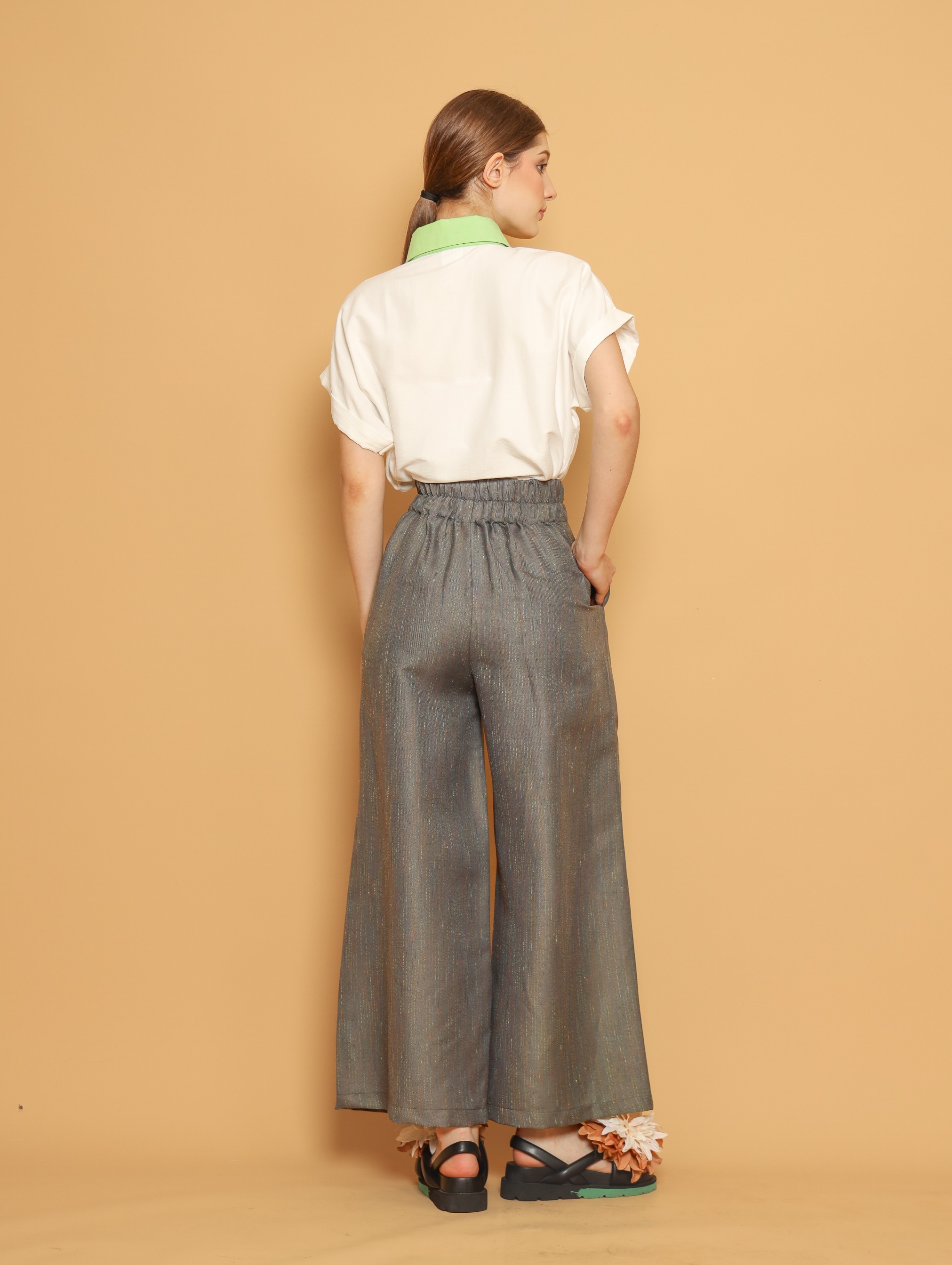 Nona Rona Aster Pant Thyme Green
