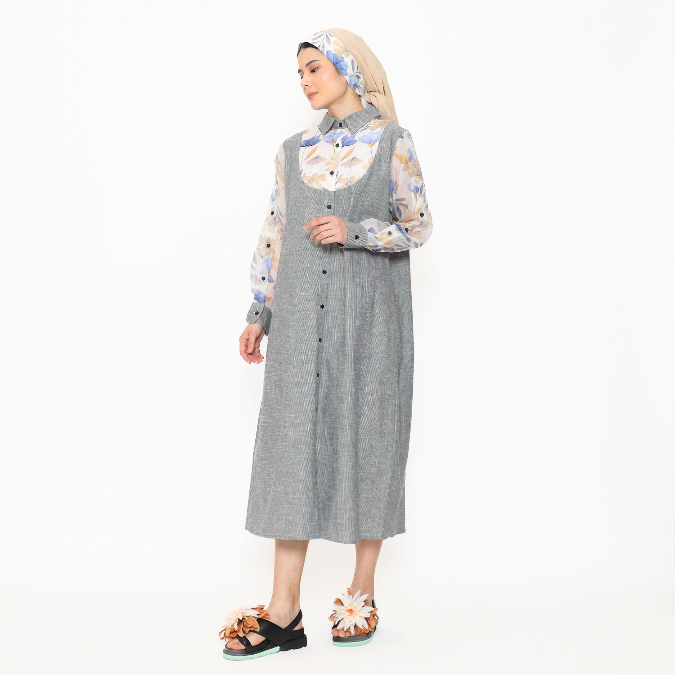 Nona Rona Lavanya Shirt Dress