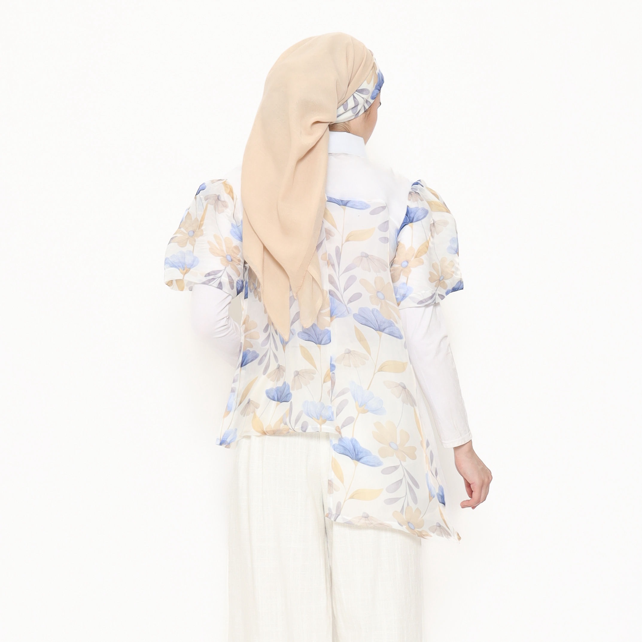 Nona Rona Orchid Sheer Shirt
