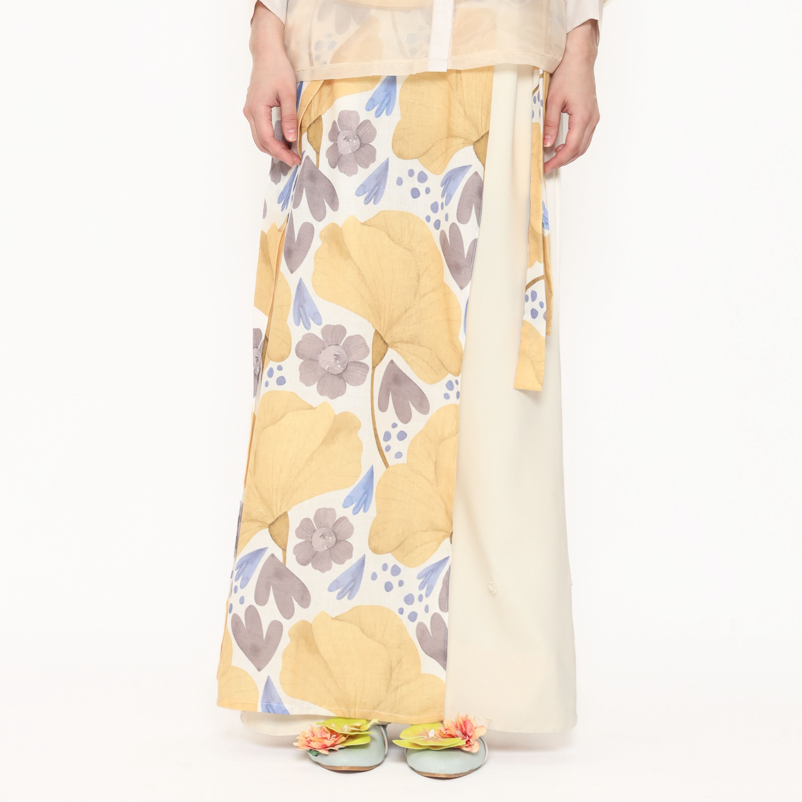 Nona Rona Iris Wrap Skirt