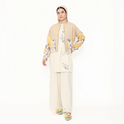 Image of Nona Rona Aster Pant Beige