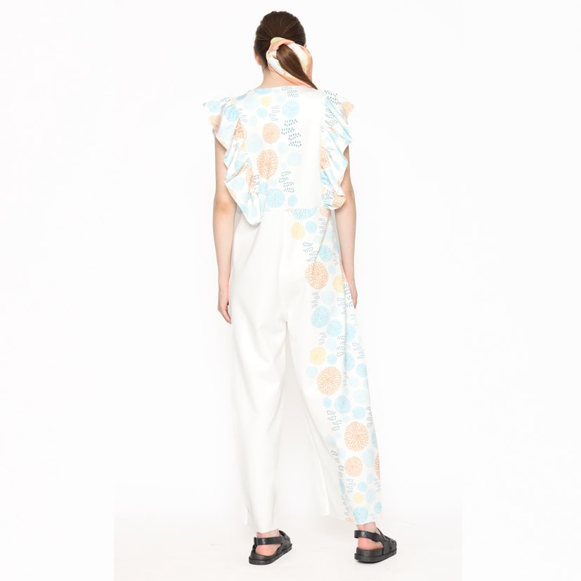 (GARAGE SALE) Nona Rona Kembang Jumpsuit