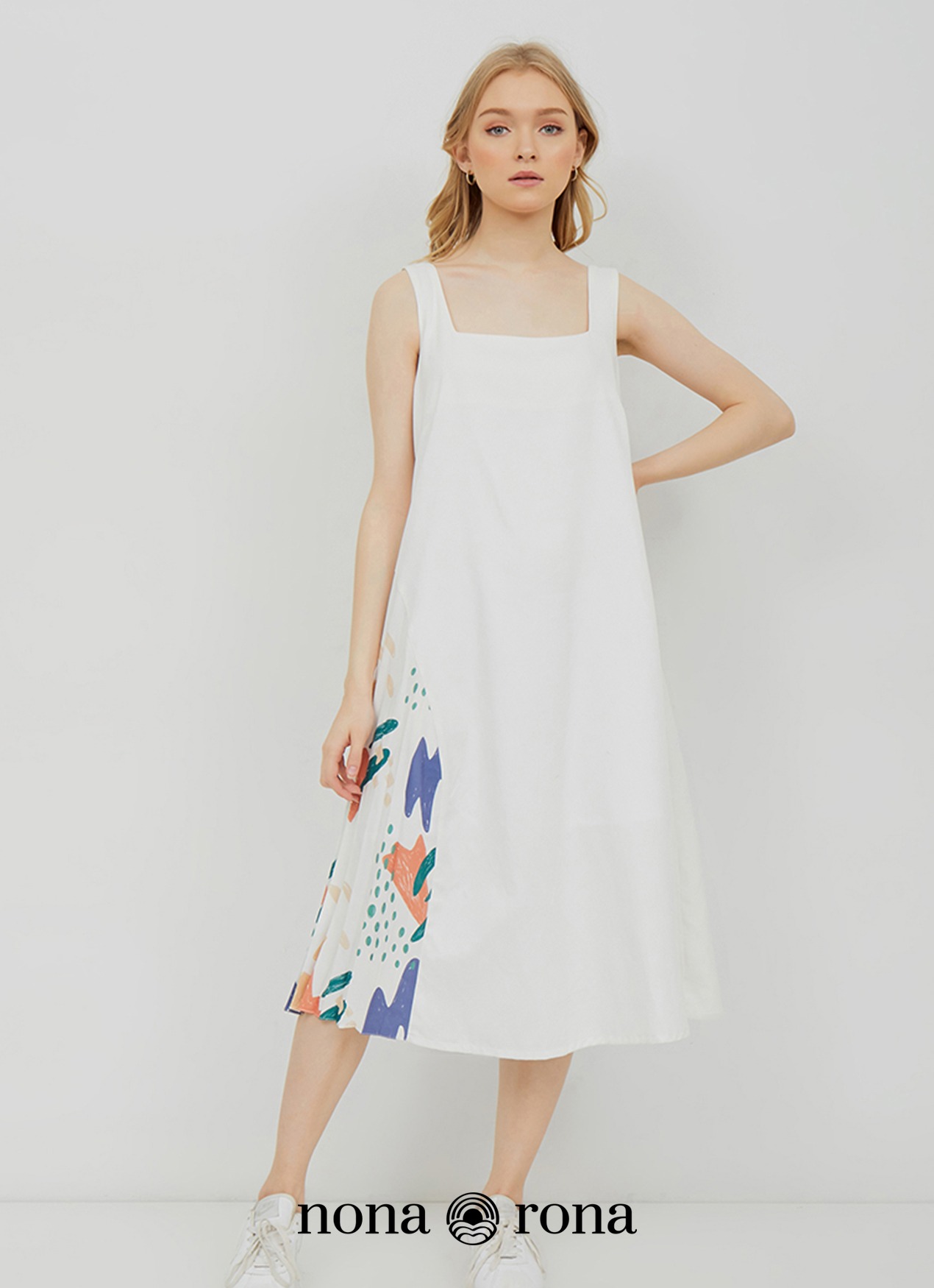 (GARAGE SALE) Nona Rona x Chikigo Salira Dress (L - XL)