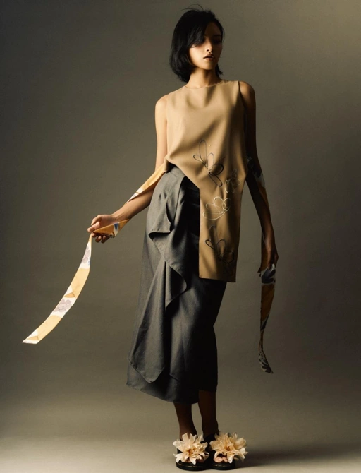 Image of Nona Rona Bloom Skirt Lilit