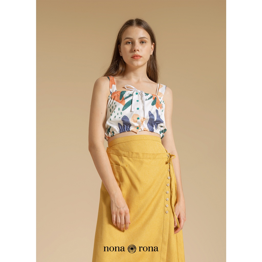 Nona Rona x Chikigo - Salira Crop Top - Atasan Wanita