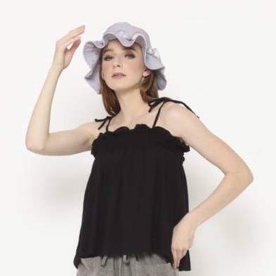 Nona Rona Special Bundling - Bucket Hat Lavender New & Headband