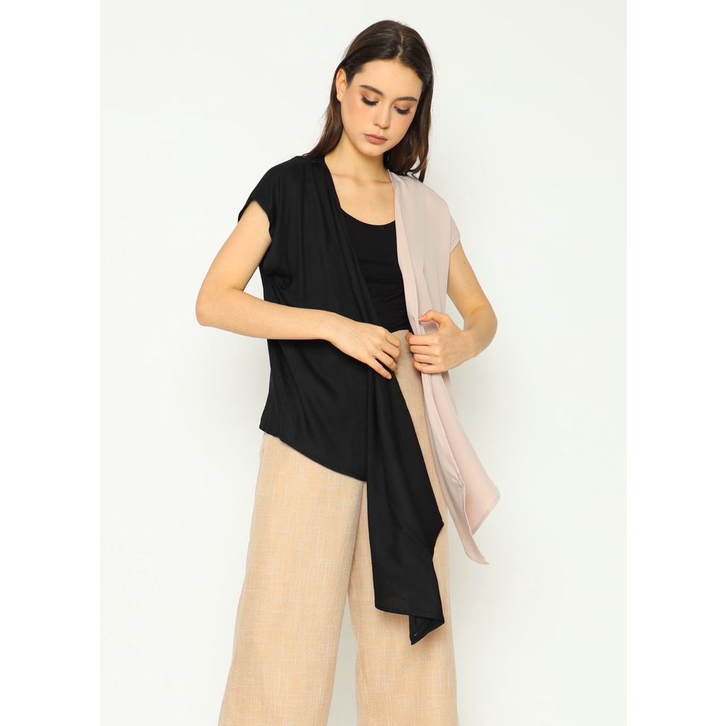 Nona Rona x Milcah - 4 Way Bara Top Black